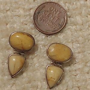 Vintage Peyote Bird Designs 925 Earrings